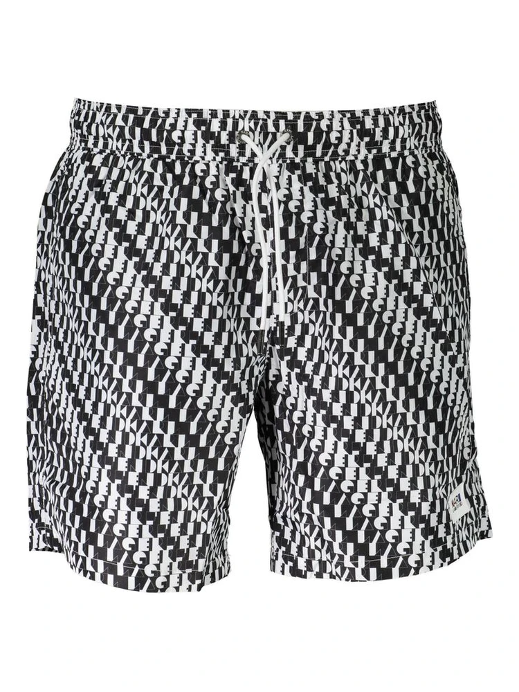 White Polyester Swimwear