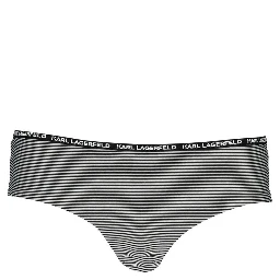Black Elastane Swimwear
