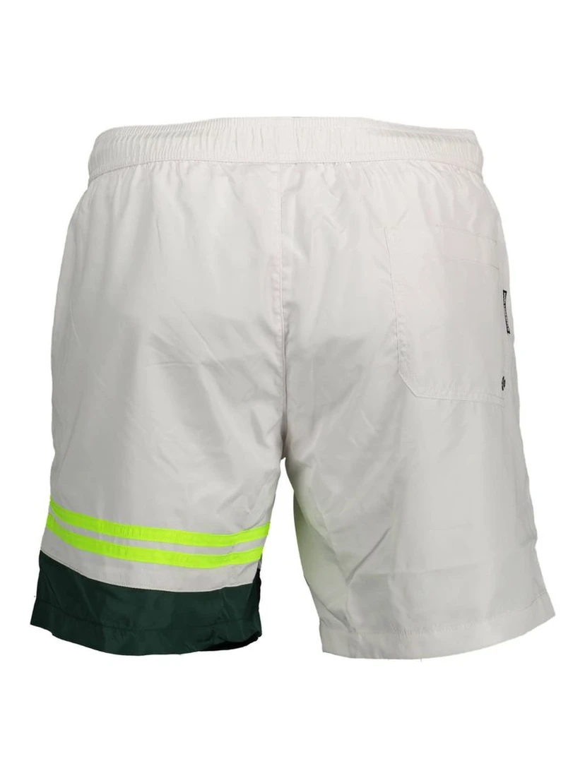 White Polyester Swimwear