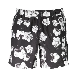 Black Polyester Swimwear