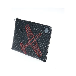 Black Leather Men Clutch