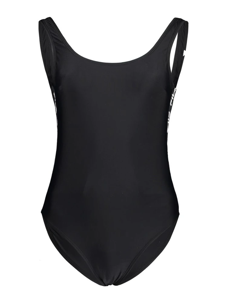 Black Elastane Swimwear