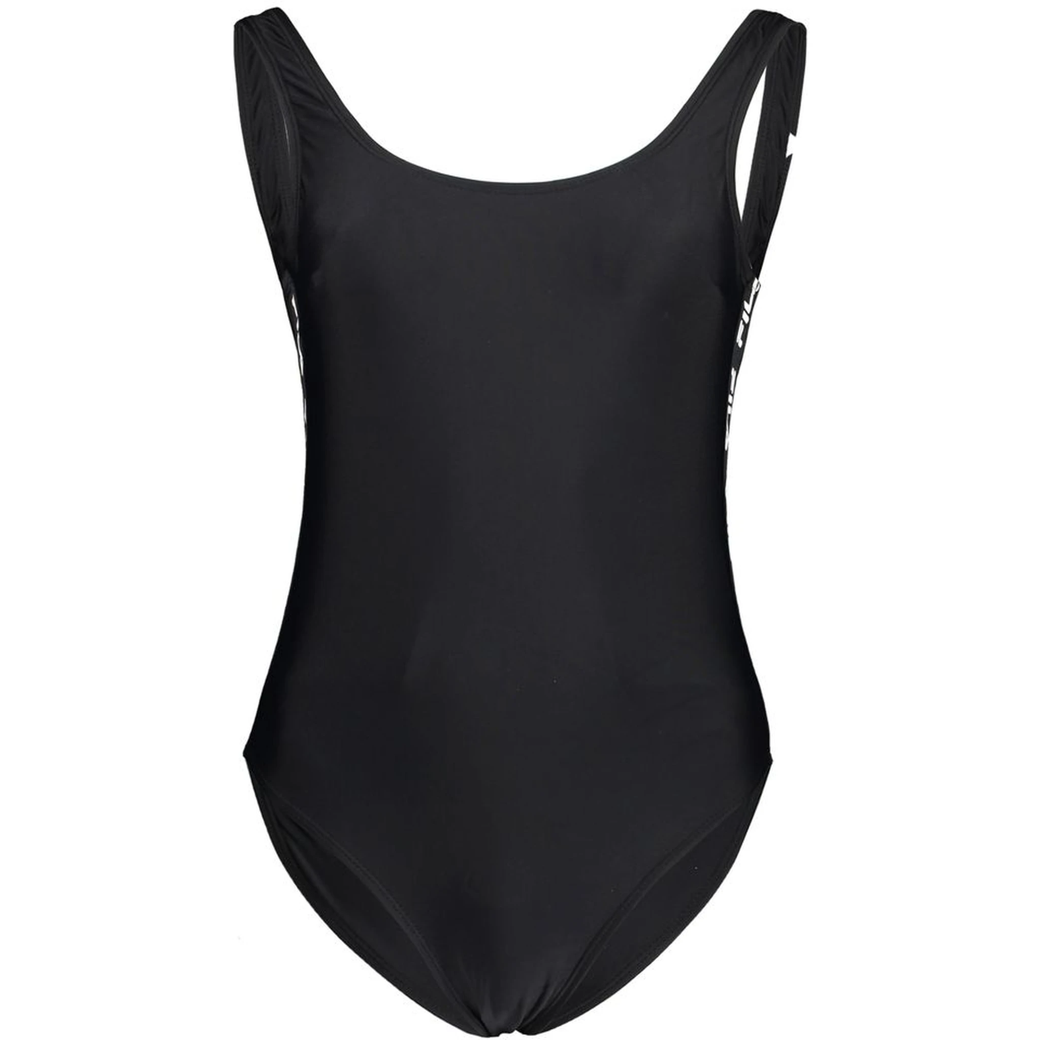 Black Elastane Swimwear