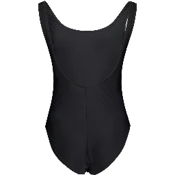 Black Elastane Swimwear