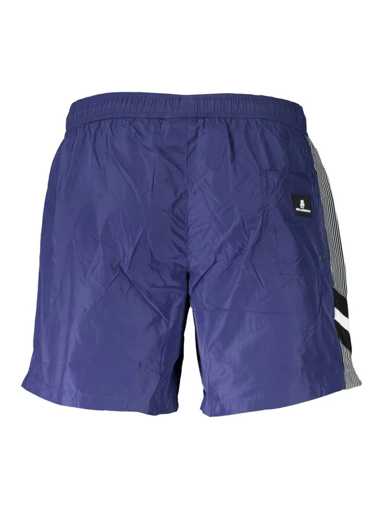 Blue Polyester Men's Swim Trunk alternative