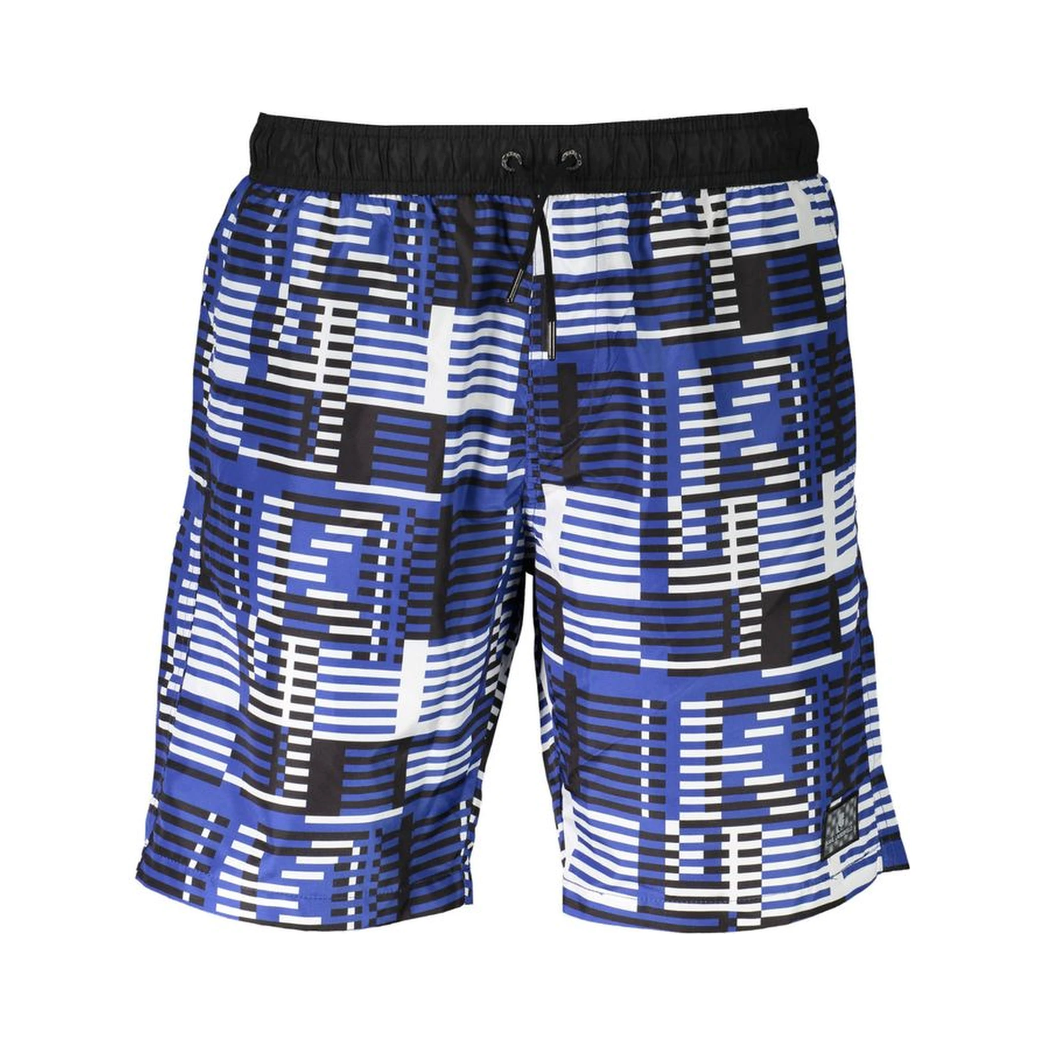 Blue Polyester Swimwear