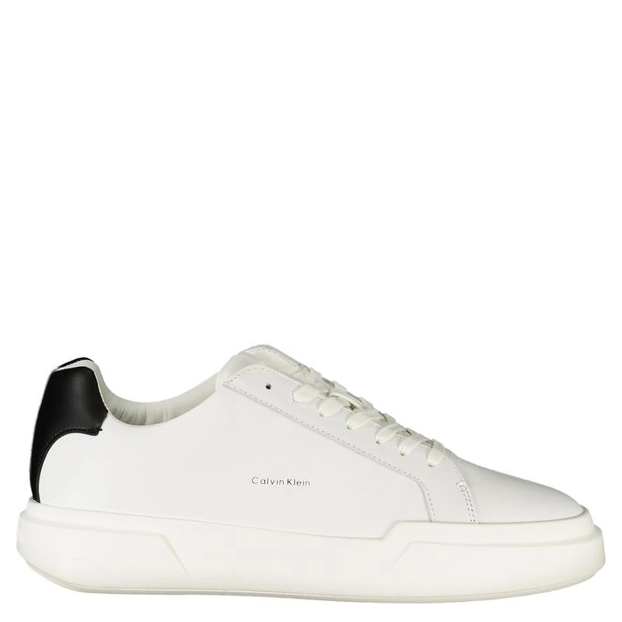 White Leather Men Sneaker