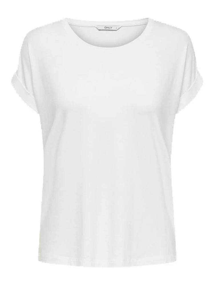 White Polyester T-Shirt