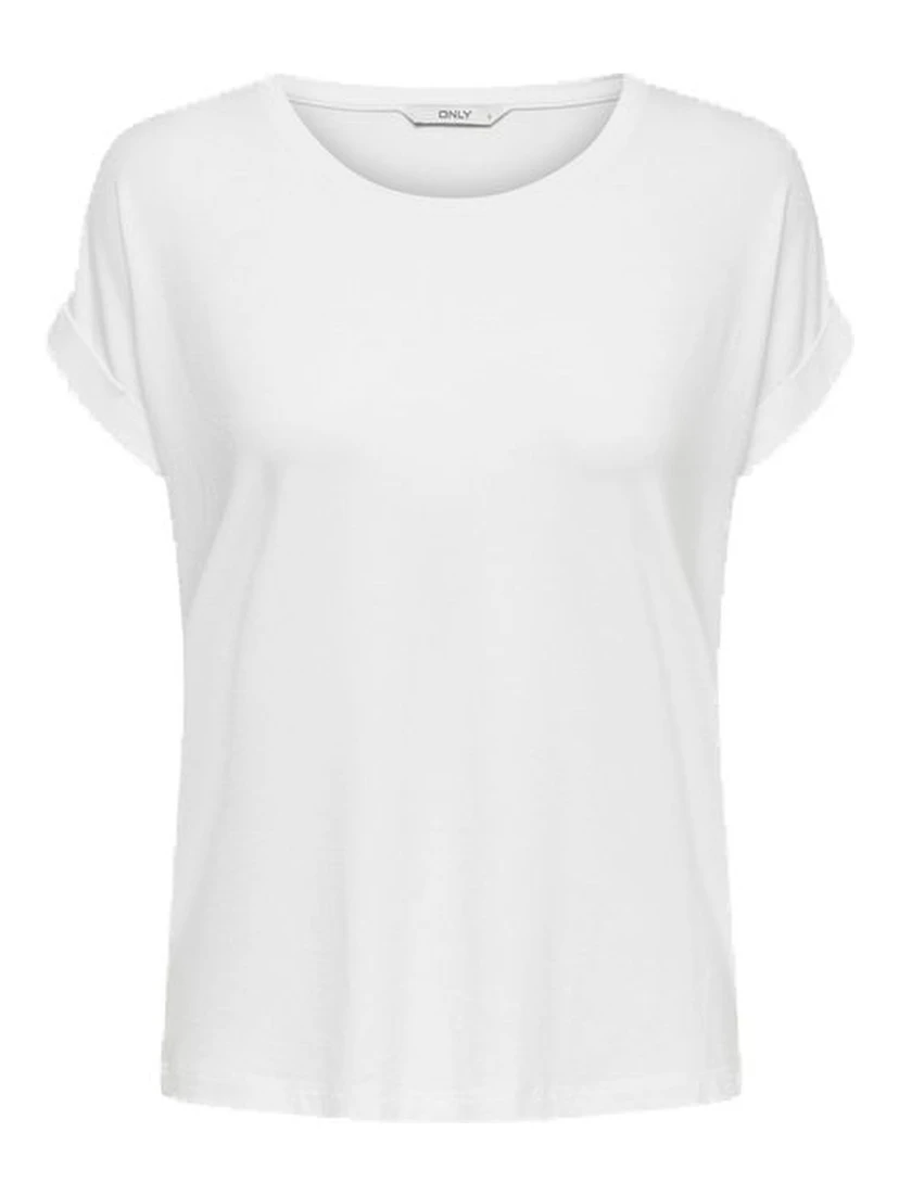 White Polyester T-Shirt