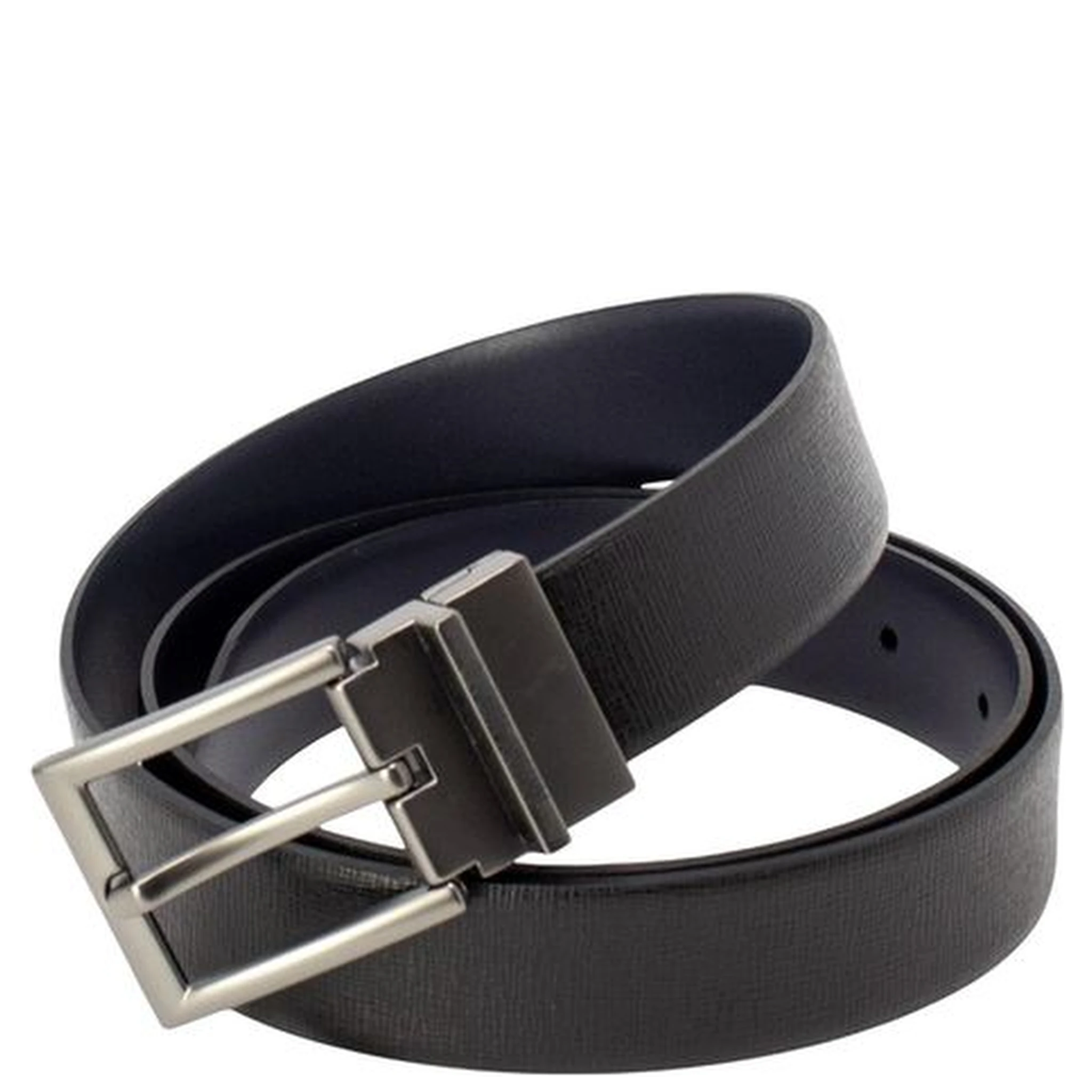 Black Leather Regular Belt
