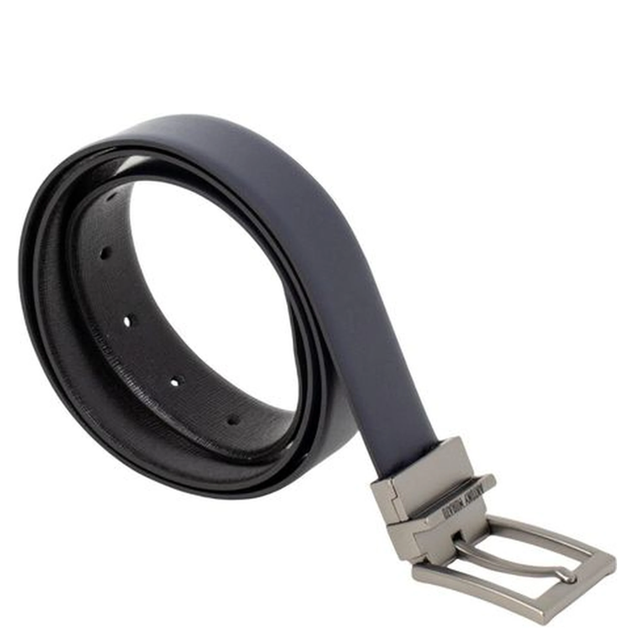 Black Leather Regular Belt
