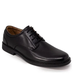 Black Leather Oxfords And Derbies