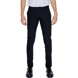 Black Polyester Pant
