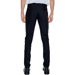 Black Polyester Pant