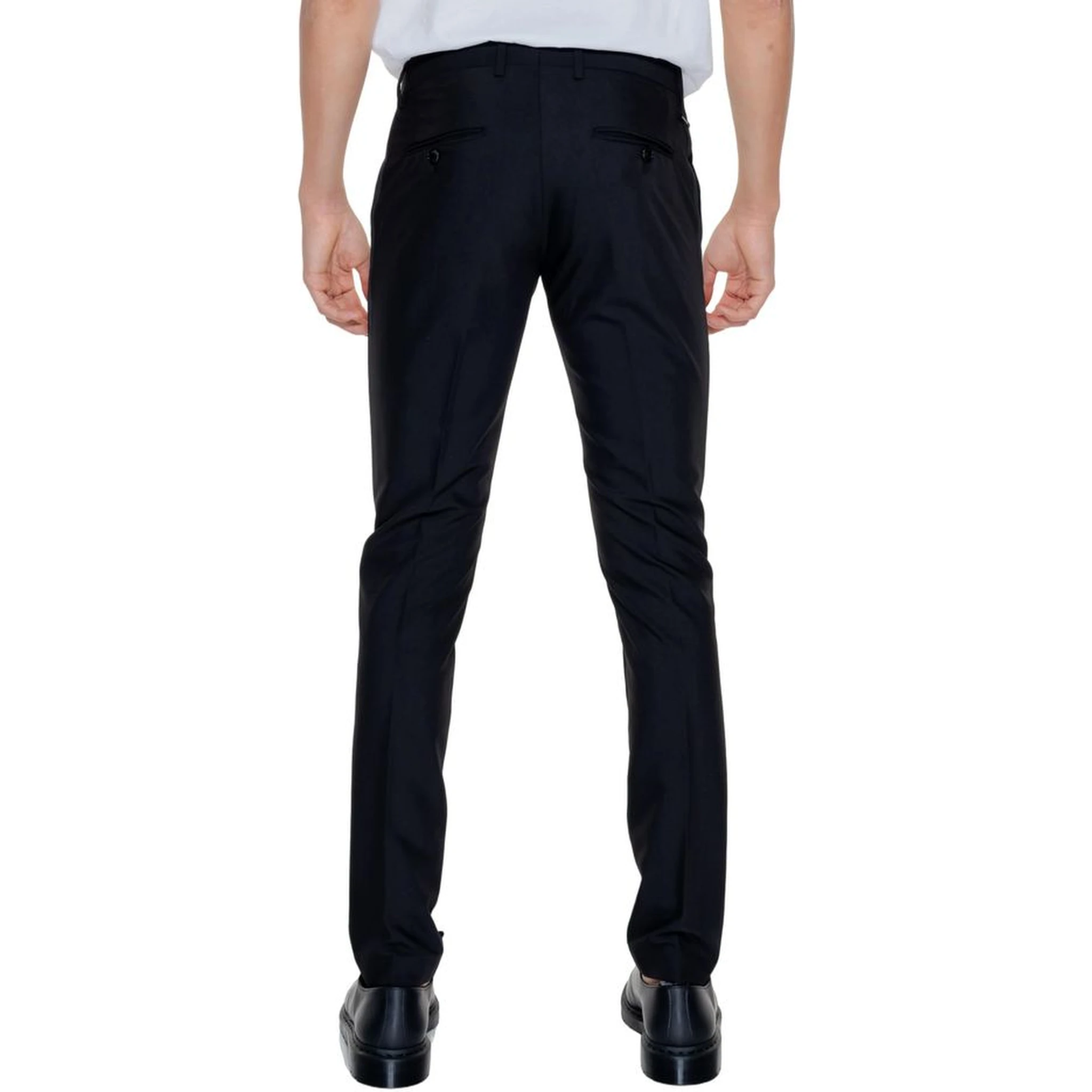 Black Polyester Pant