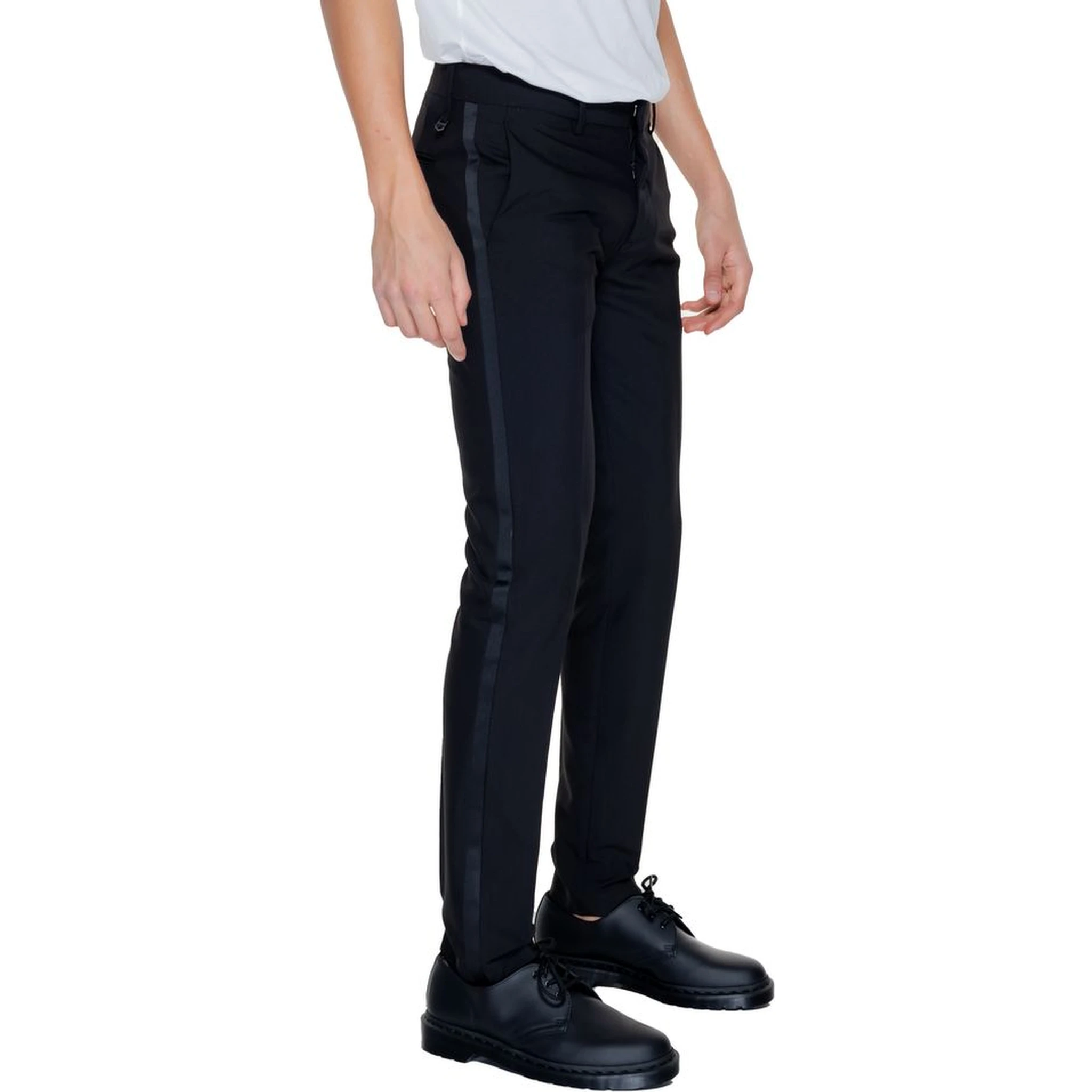 Black Polyester Pant