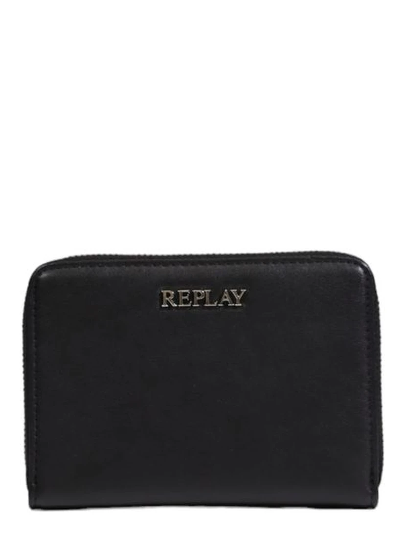 Black Polyester Wallet