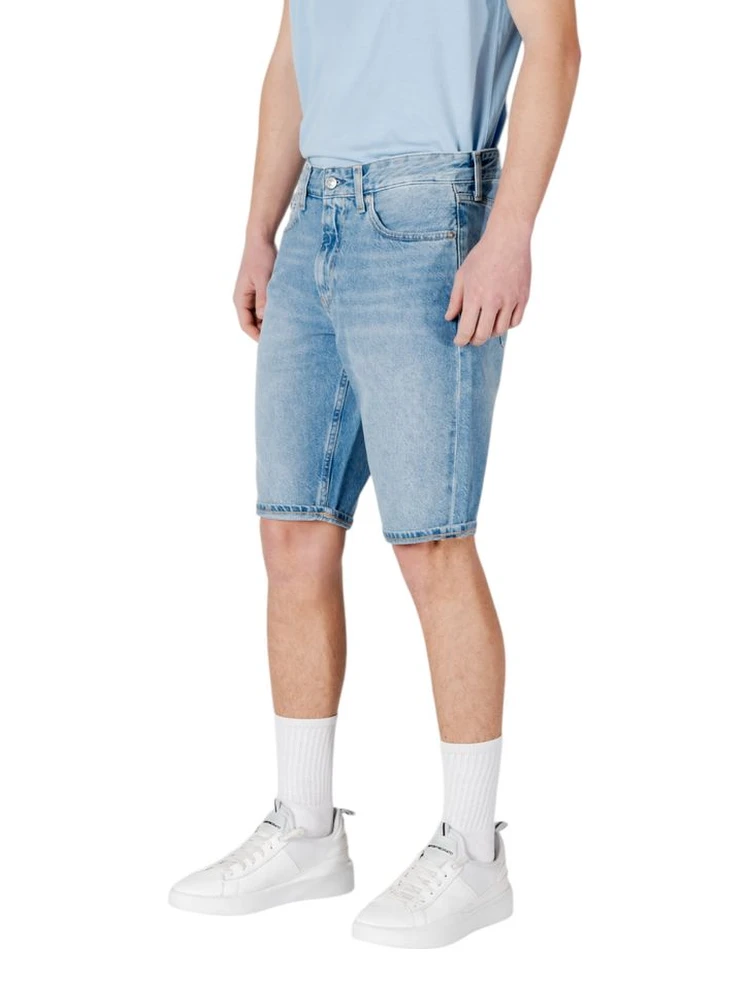 Blue Cotton Bermuda Shorts alternative