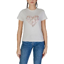 Cream Cotton T-Shirt