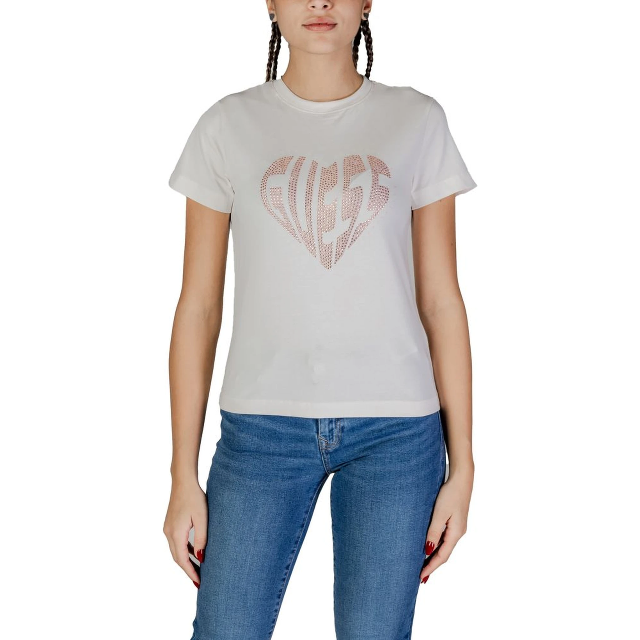 Cream Cotton T-Shirt
