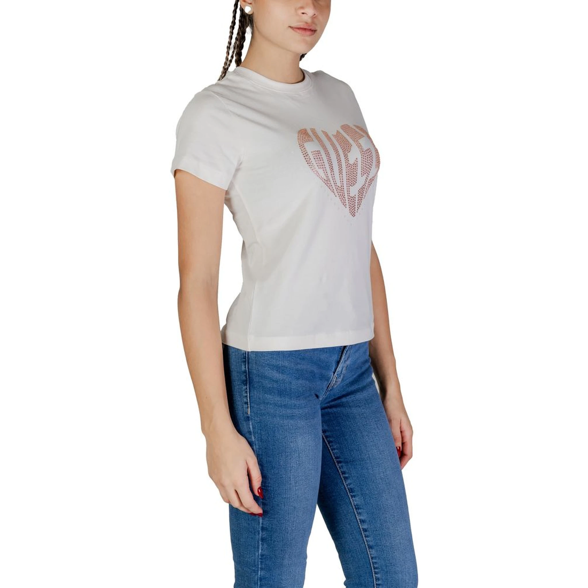 Cream Cotton T-Shirt