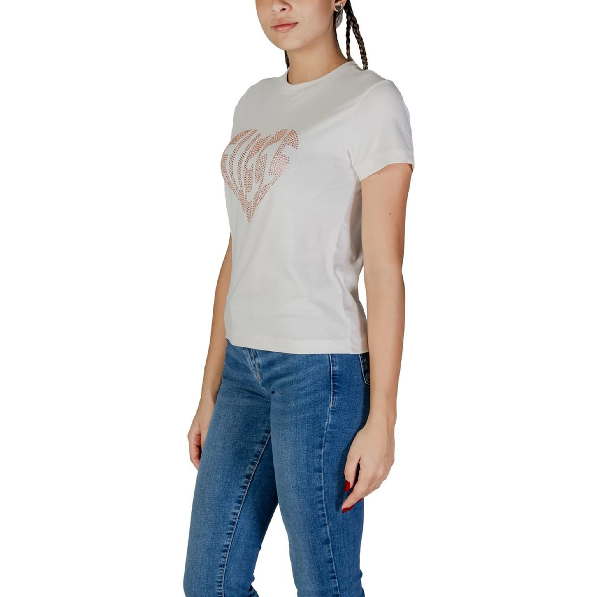 Cream Cotton T-Shirt
