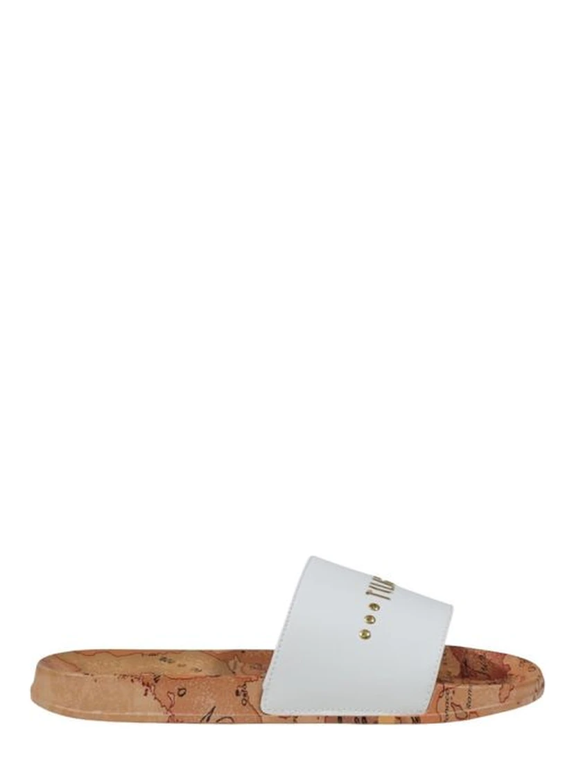 White Polyethylene Slippers