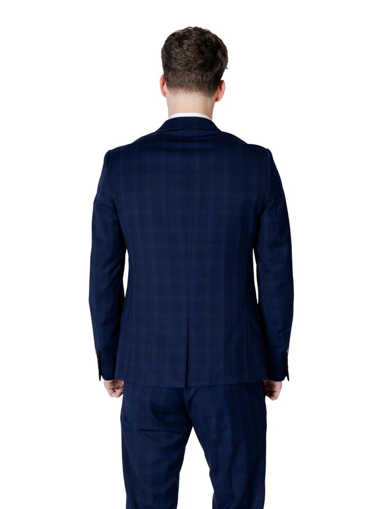 Blue Polyester Blazer alternative