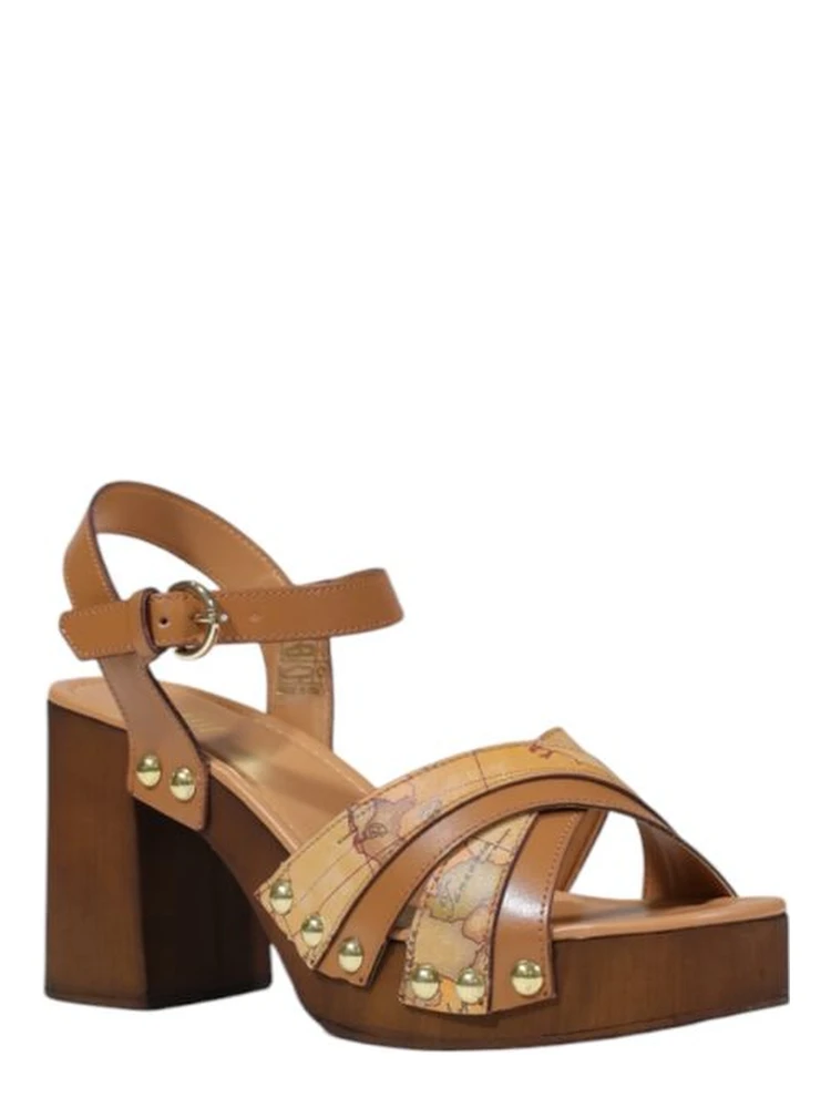 Beige Leather Platform Sandals alternative
