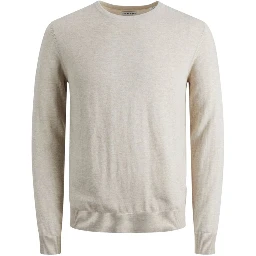 Beige Cotton Sweatshirt