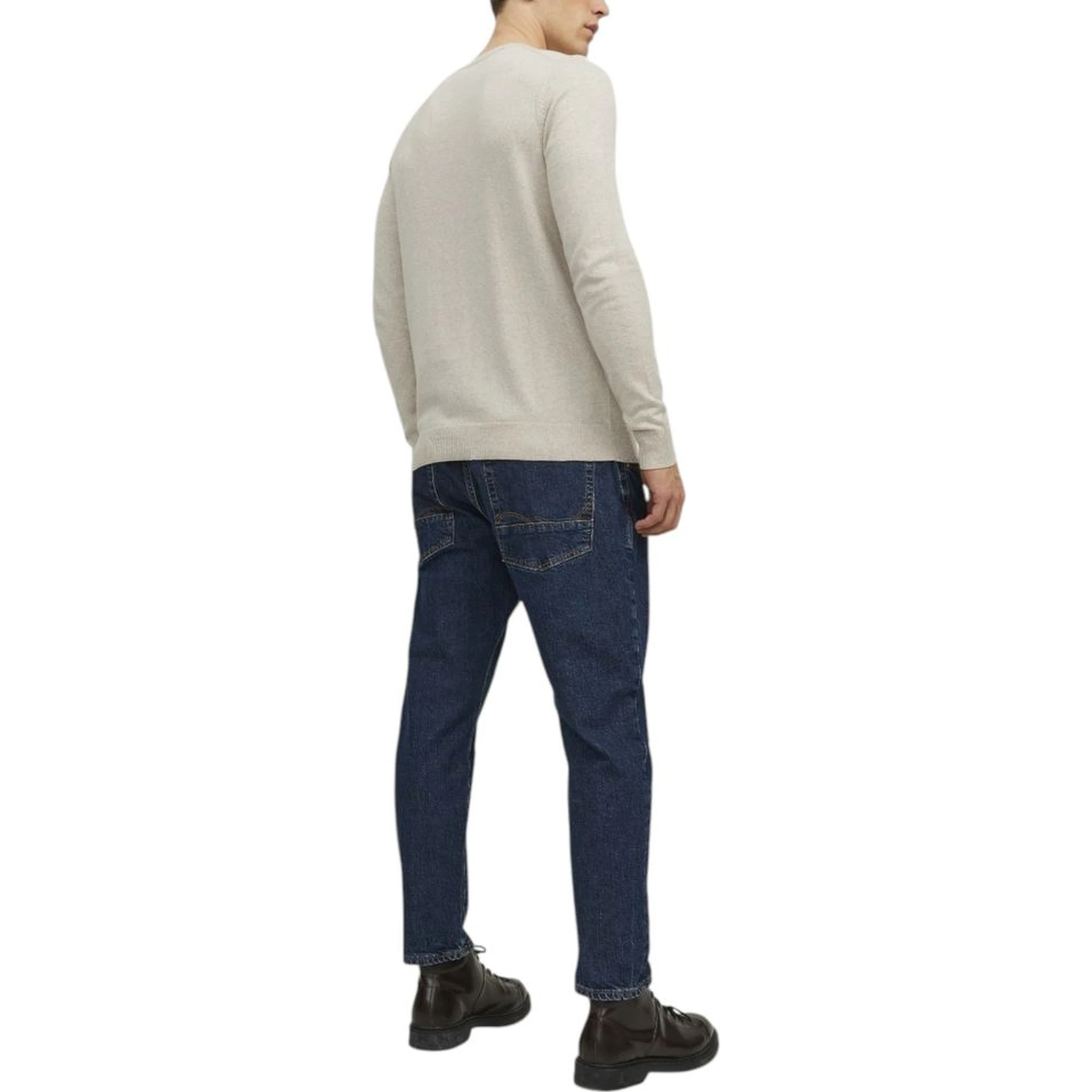 Beige Cotton Sweatshirt