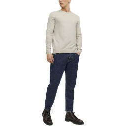 Beige Cotton Sweatshirt