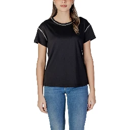 Black Cotton T-Shirt