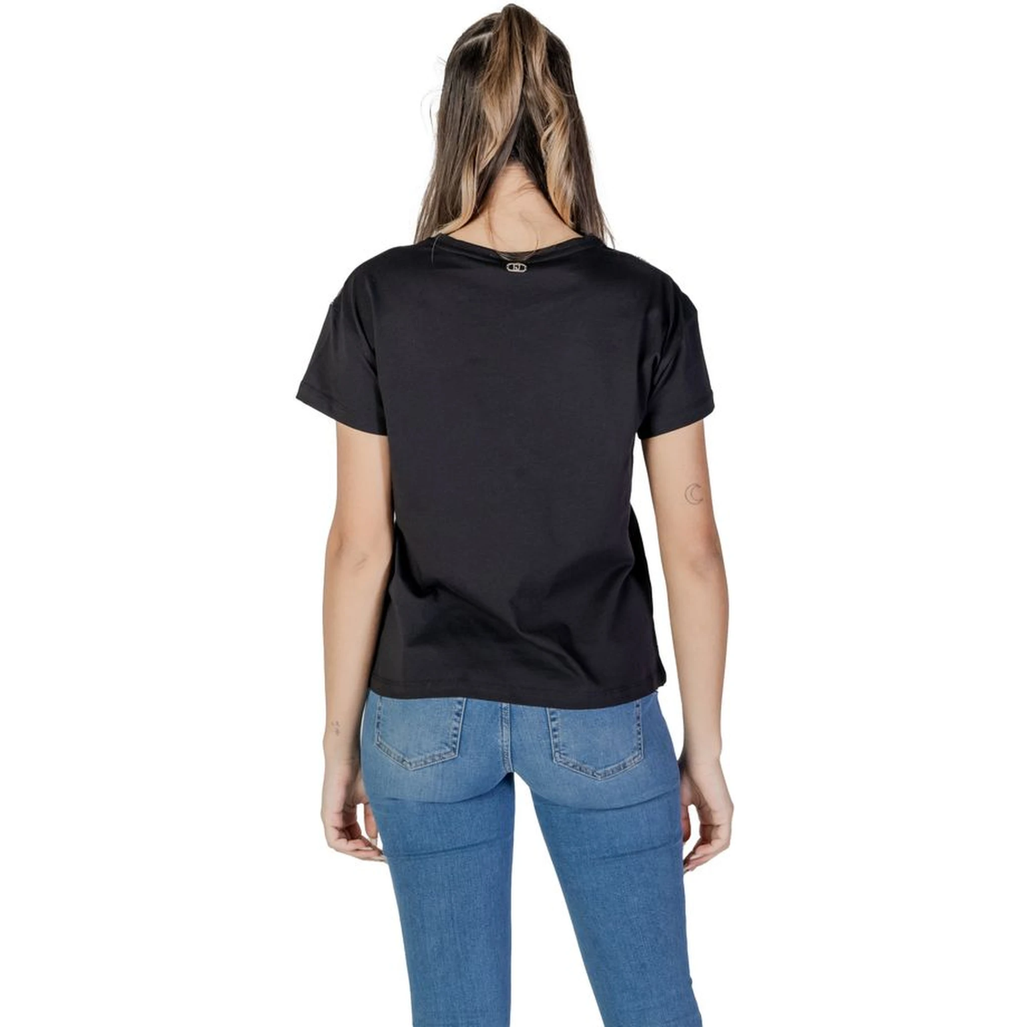Black Cotton T-Shirt