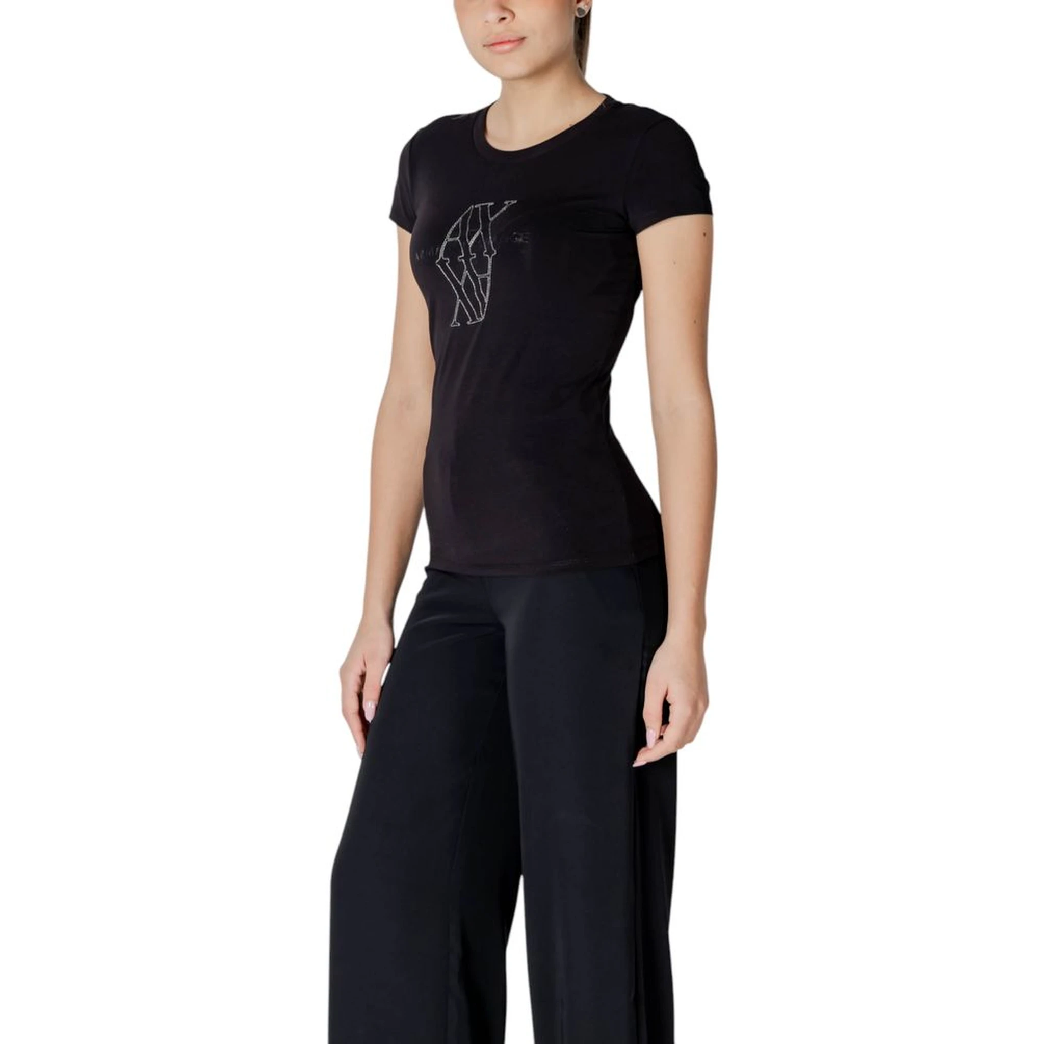 Black Cotton T-Shirt