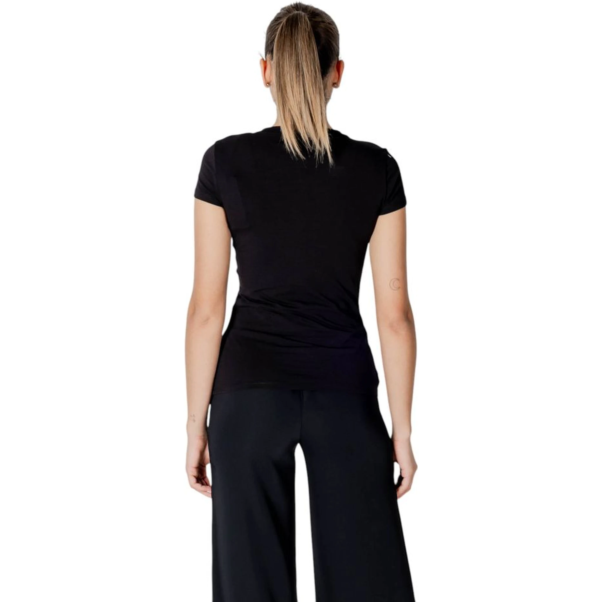 Black Cotton T-Shirt
