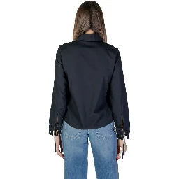 Black Cotton Blouse