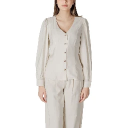 Cream Viscose Top