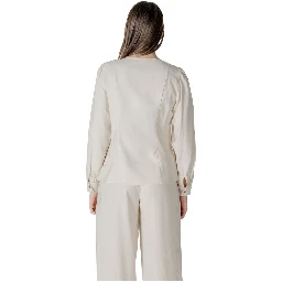 Cream Viscose Top