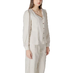 Cream Viscose Top