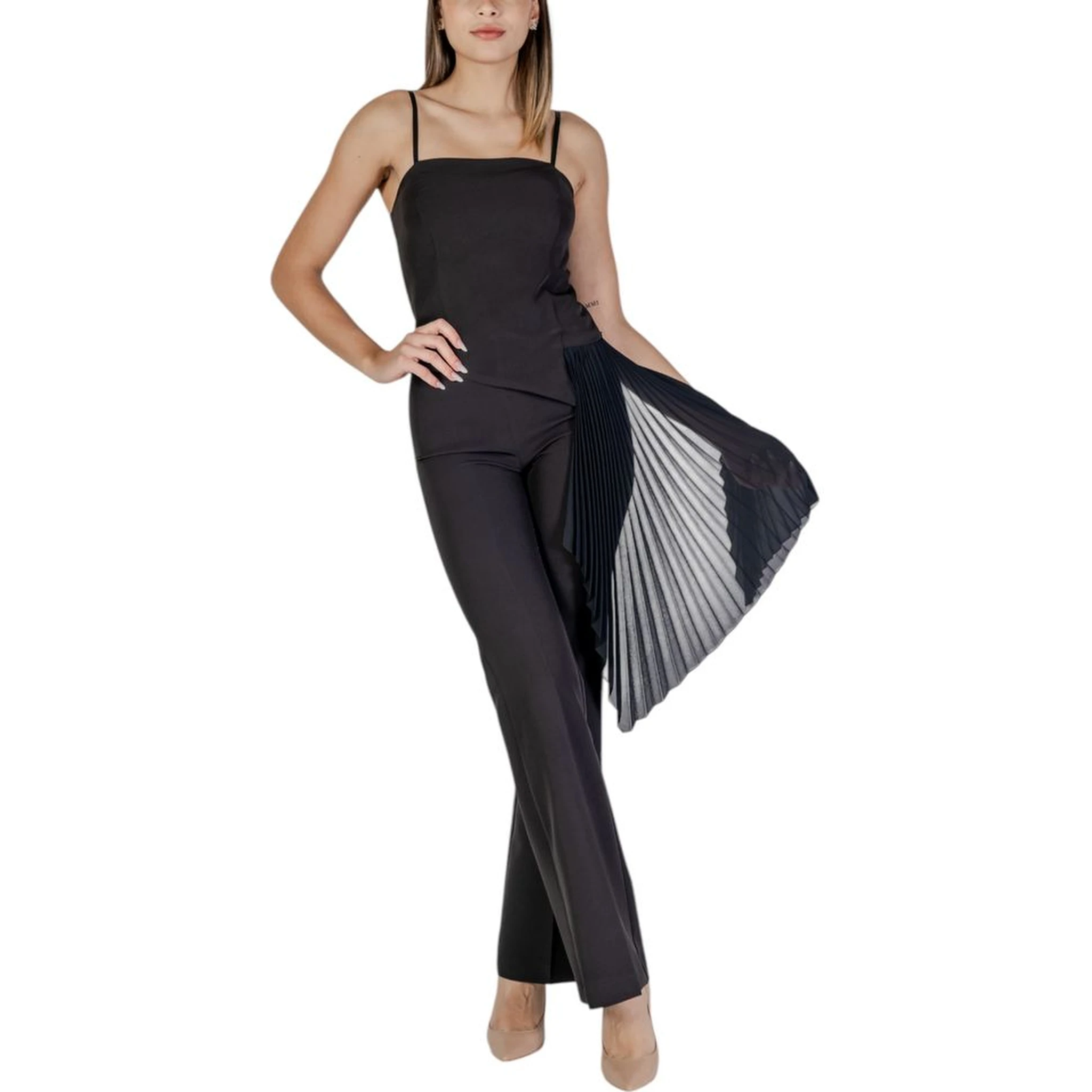 Black Polyester Clothing