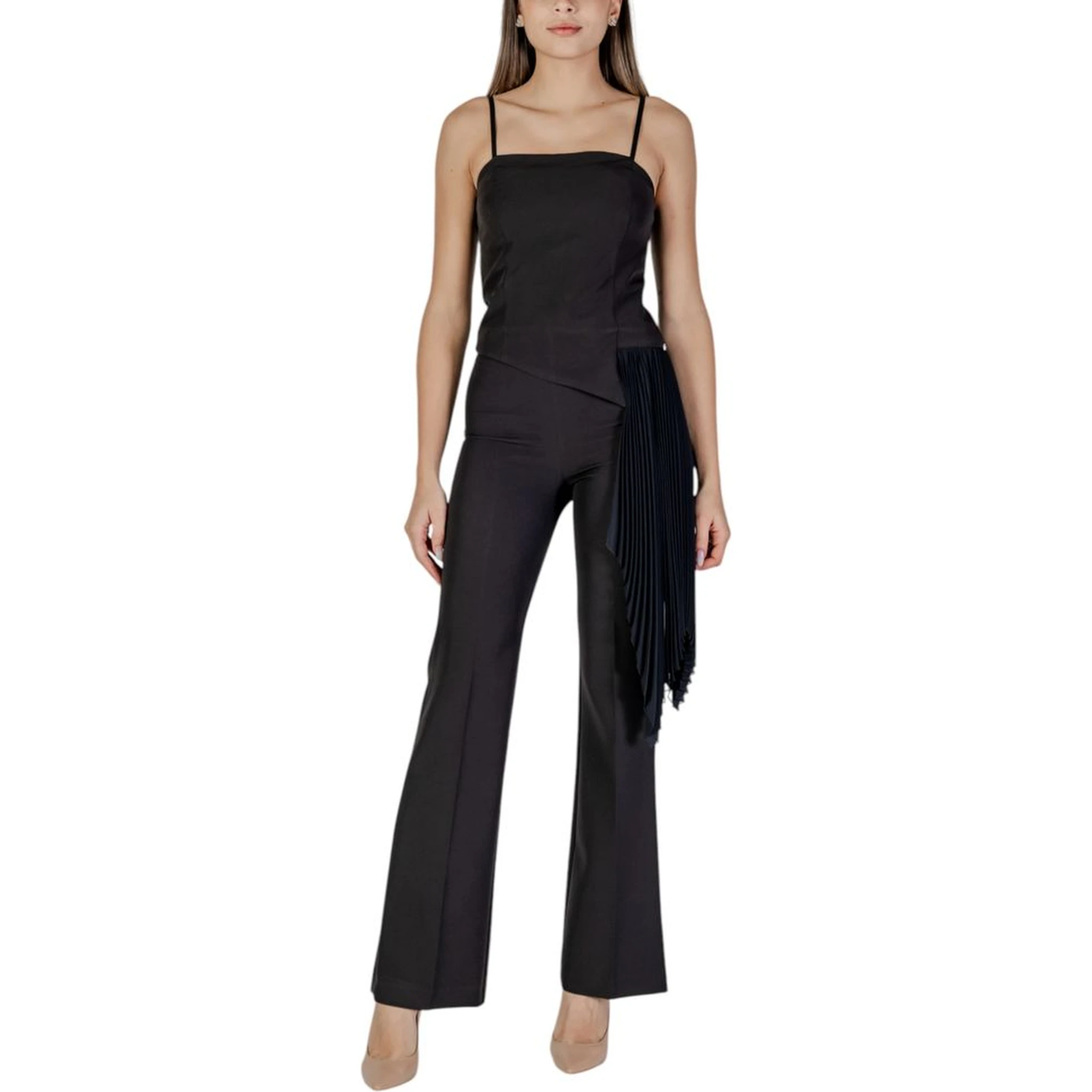 Black Polyester Clothing