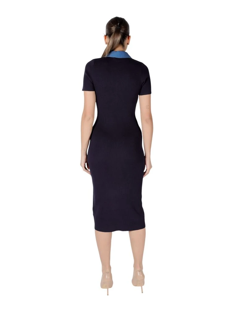 Blue Viscose Long Dress alternative