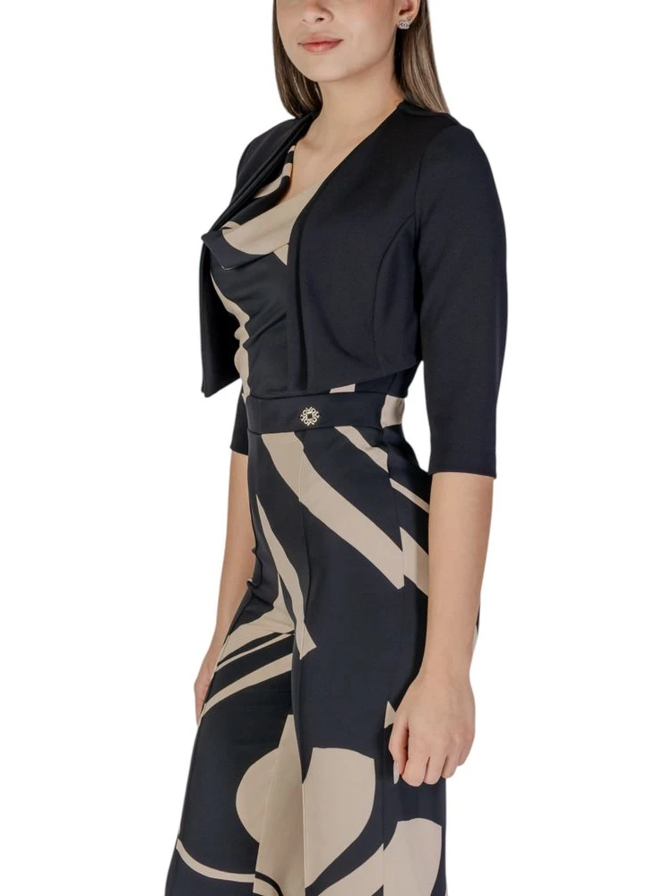 Black Polyester Sleveless Jacket alternative