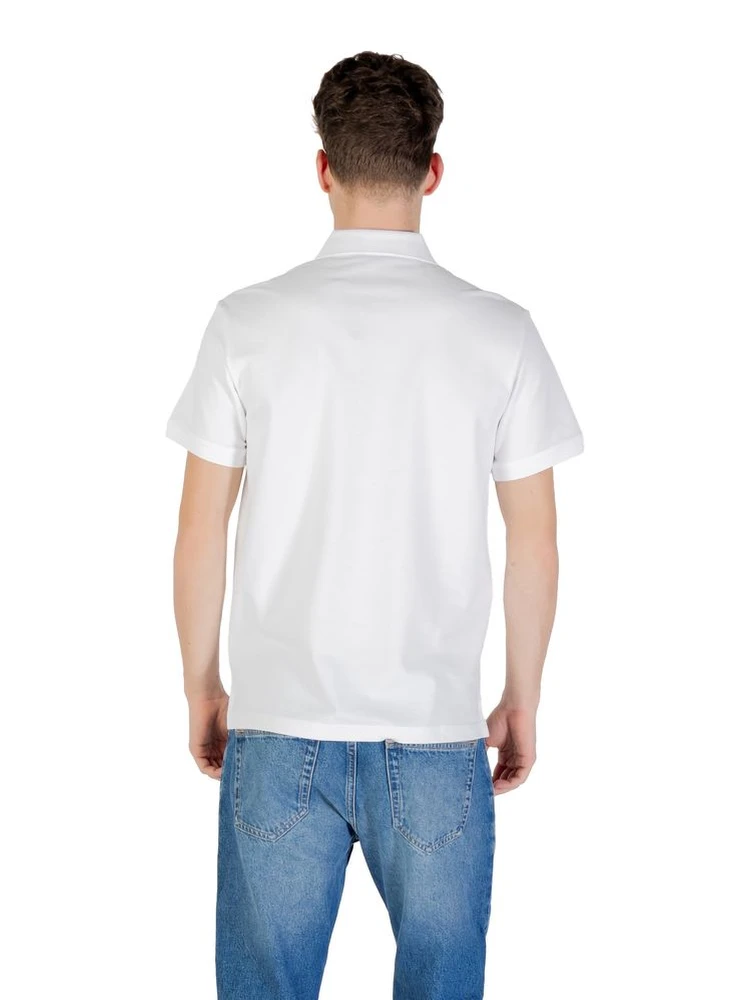 White Cotton Polo Shirt alternative