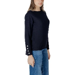 Blue Polyester Sportswear