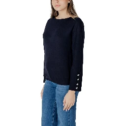 Blue Polyester Sportswear