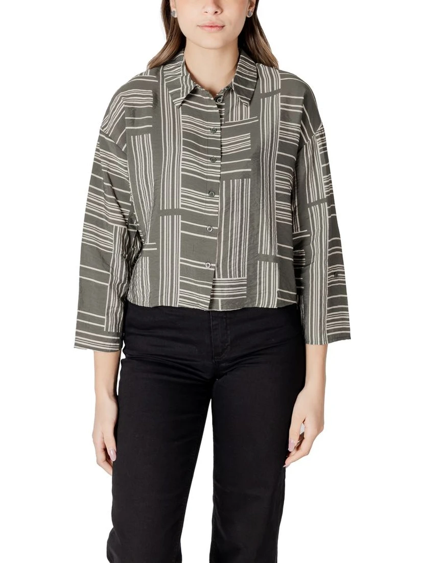 Green Viscose Blouse