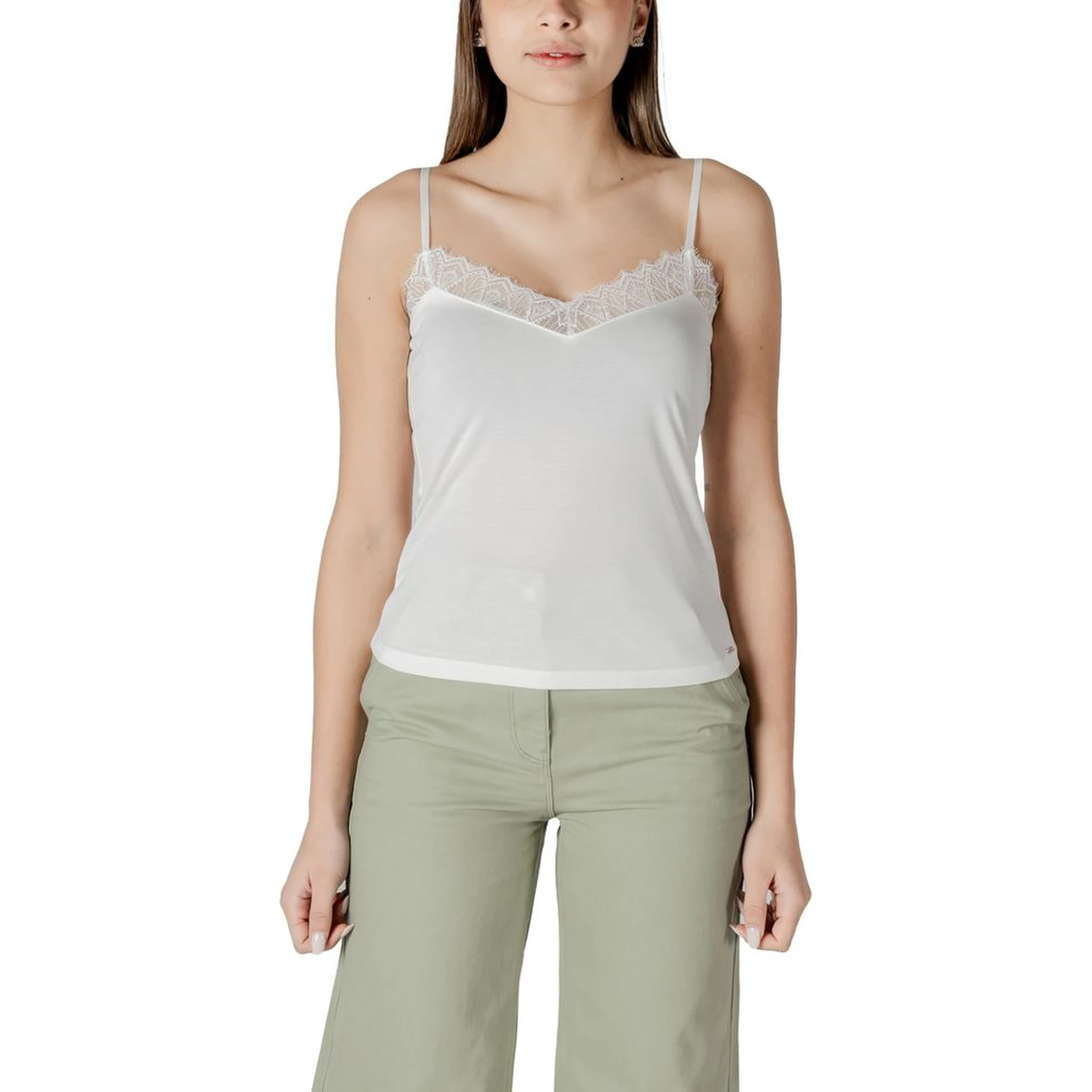 White Modal Tank Top