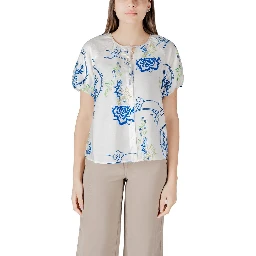 White Viscose Shortsleeve